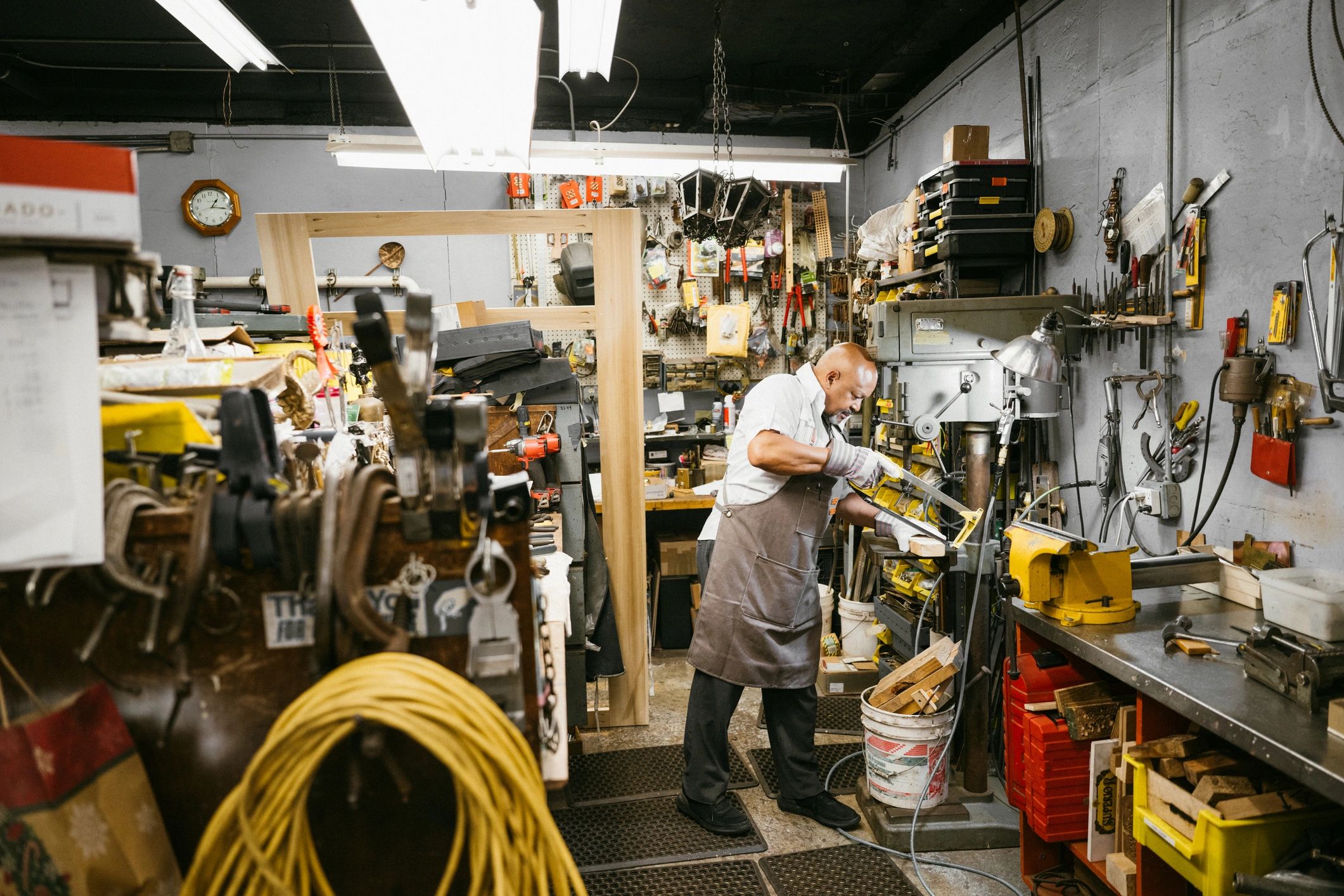 Jewelry maker workspace representing craftsmanship and care